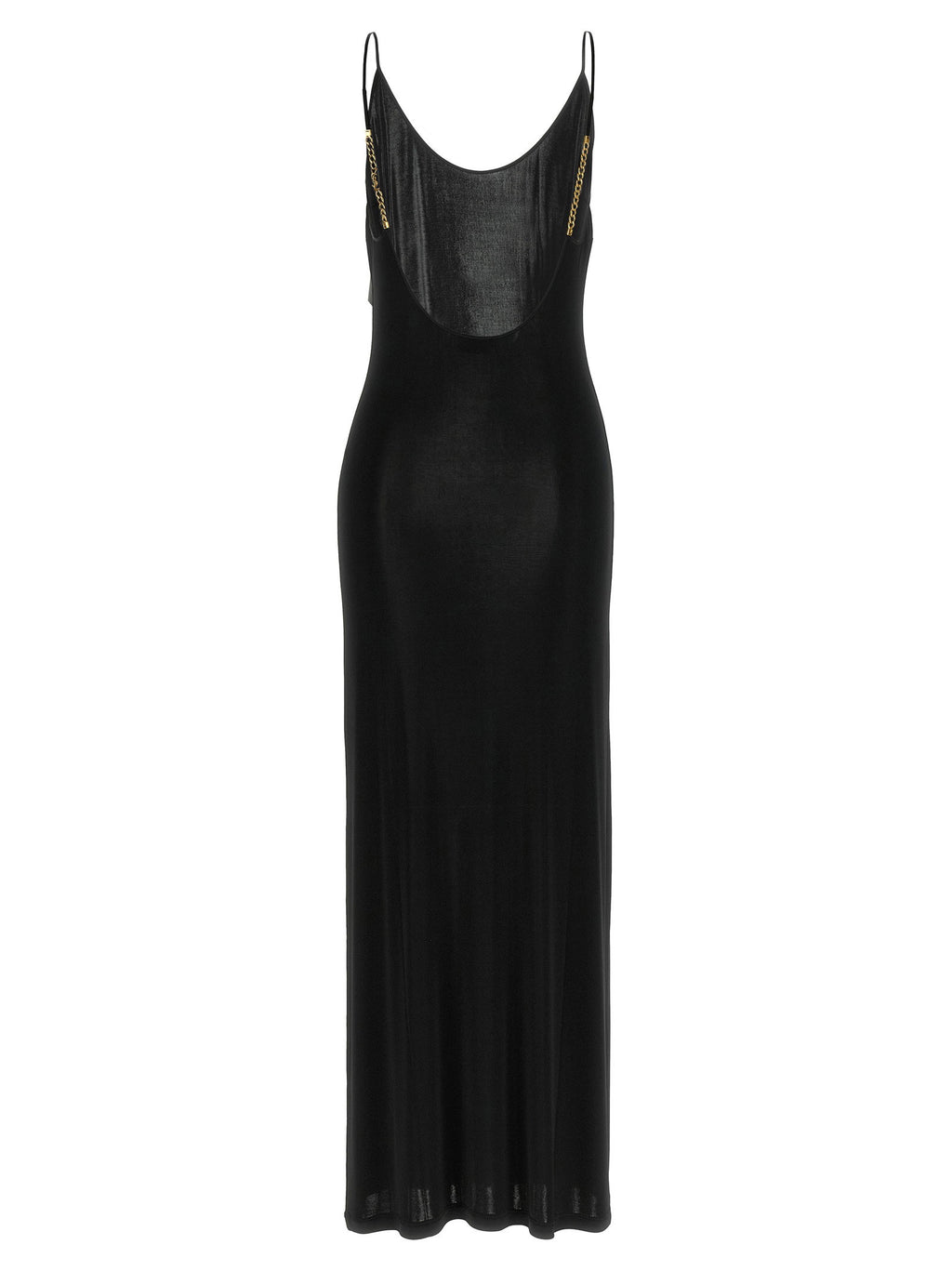 Saint Laurent Cassandre Chain Dress
