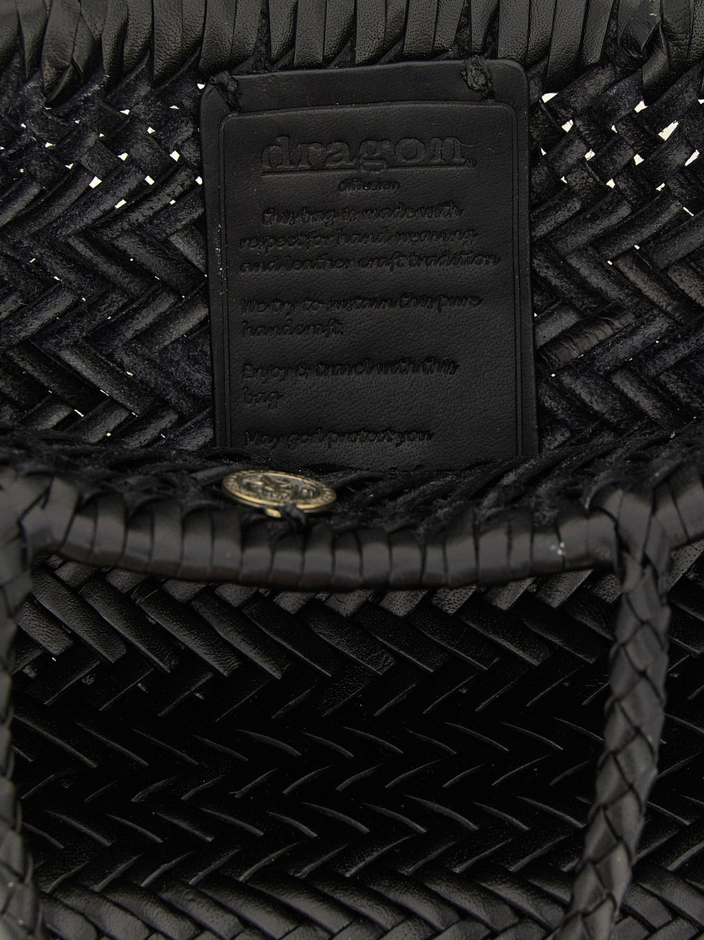 Dragon Diffusion Flat Gora Mini Handbag