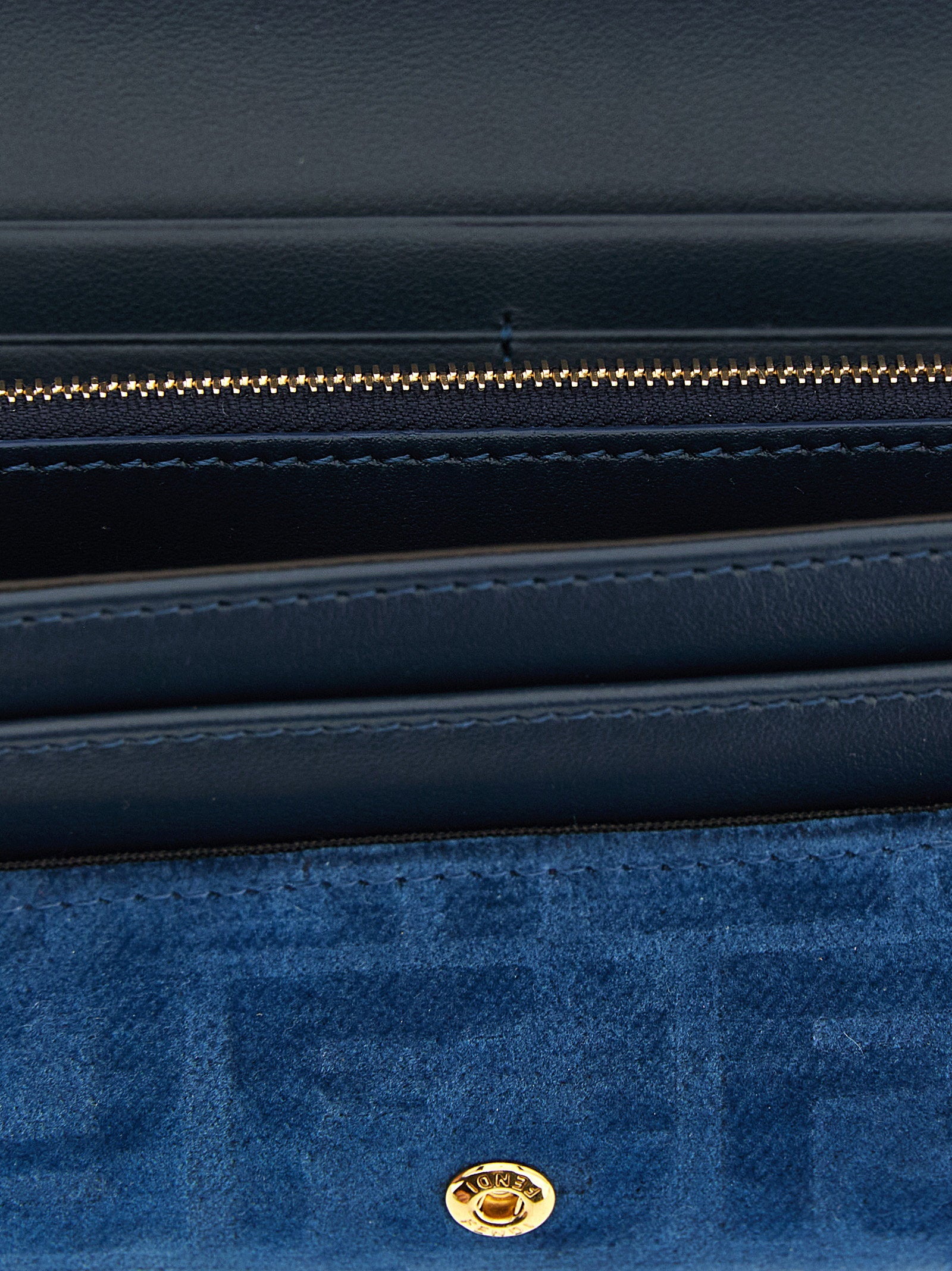 Fendi Continental Baguette Wallet On Chain