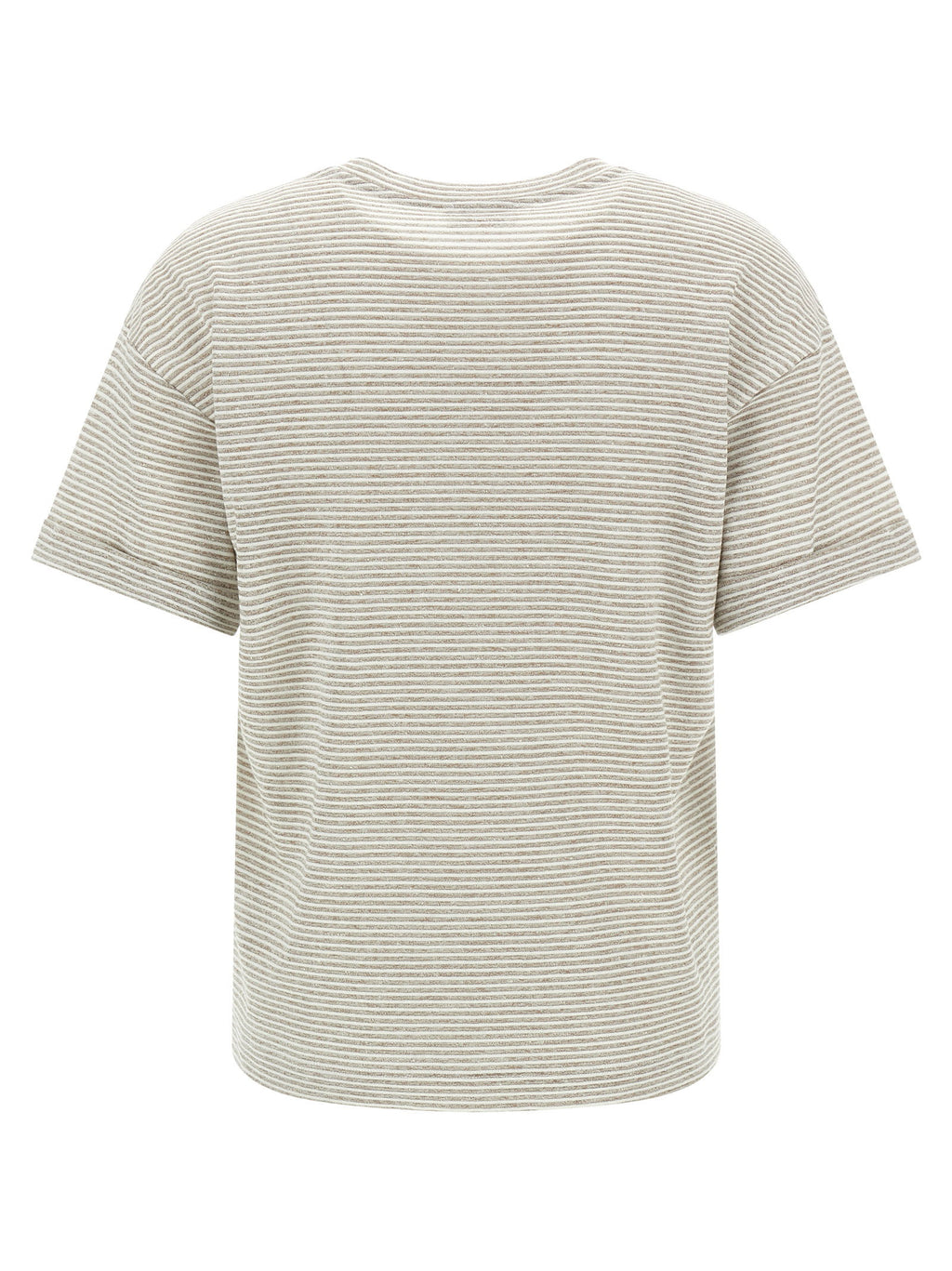Peserico Lamé Stripes T-shirt