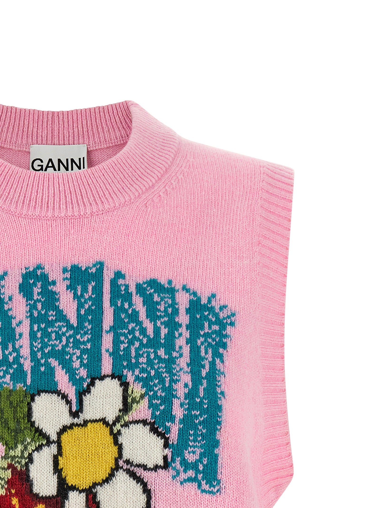 Ganni Strawberry Vest