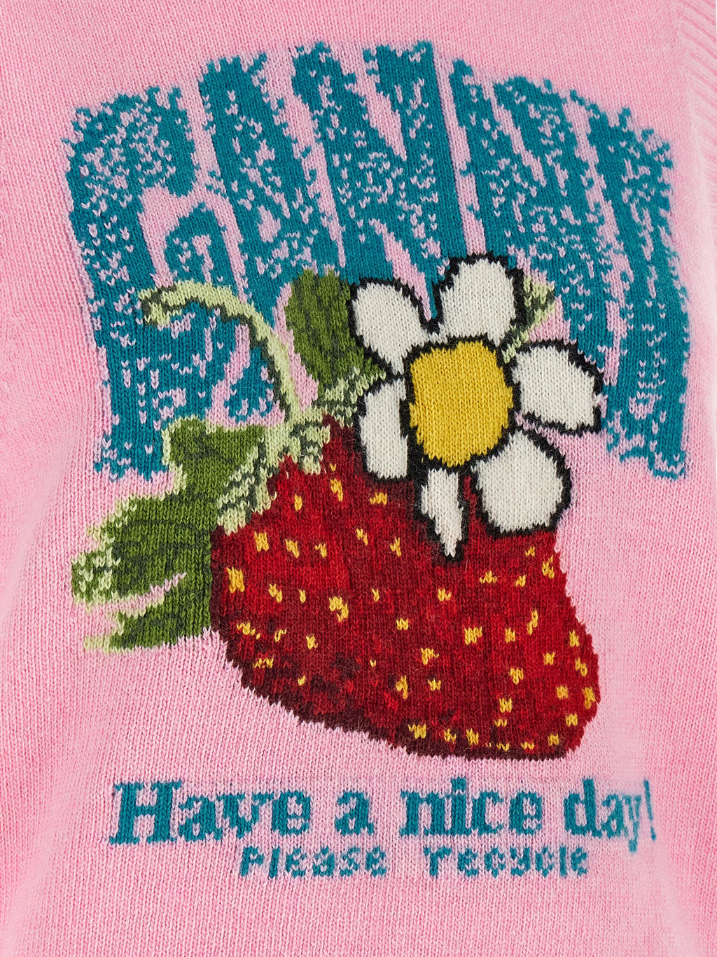 Ganni Strawberry Vest