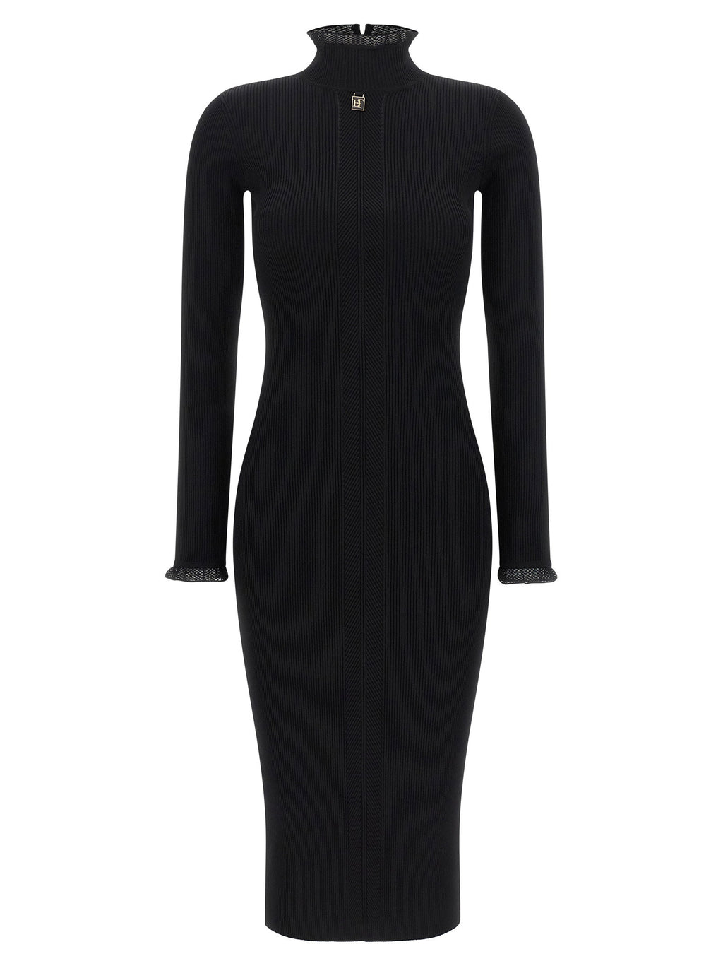 Elisabetta Franchi Ribbed Knit Dress