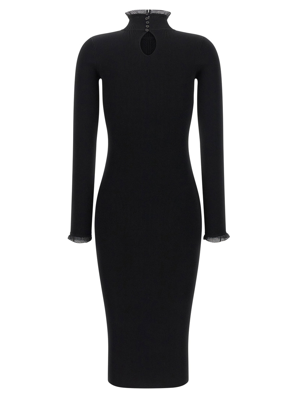 Elisabetta Franchi Ribbed Knit Dress