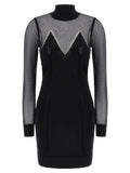 Elisabetta Franchi Dress With Transparencies