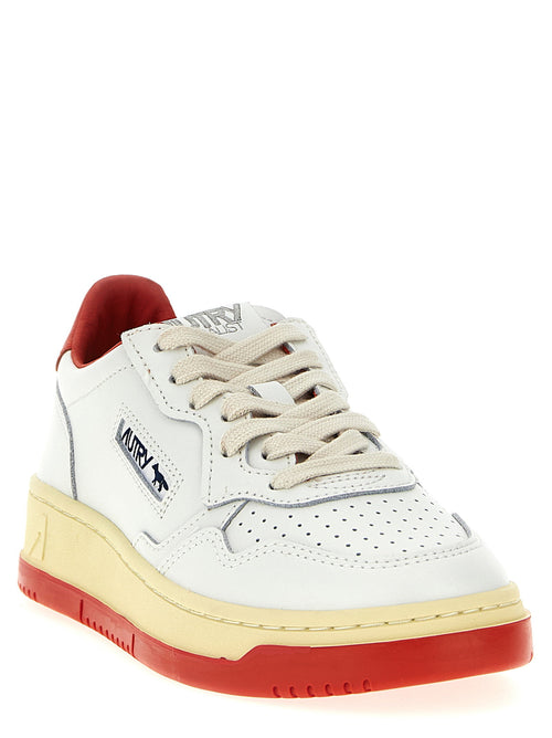 Autry X Maison Kitsuné Medalist Low Sneakers