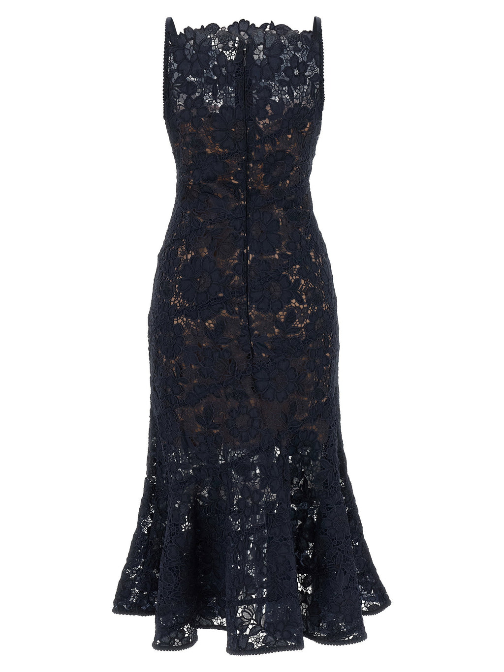 Self-Portrait Spiral Lace Lace Dress