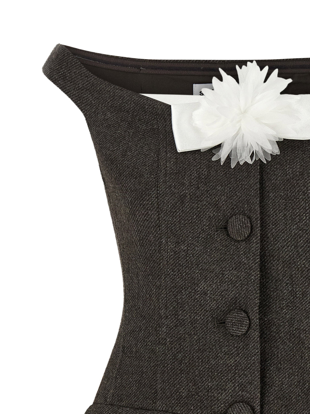 Self-Portrait Bardot Neckline Dress