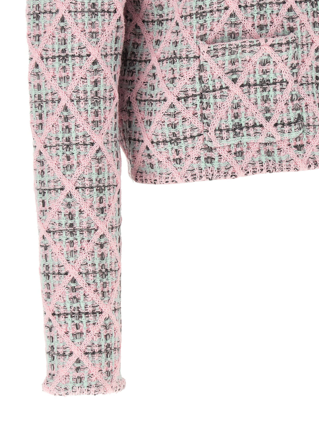 Self-Portrait Floral Collar Cardigan