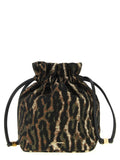 Ganni Metallic Bou Bucket Pouch
