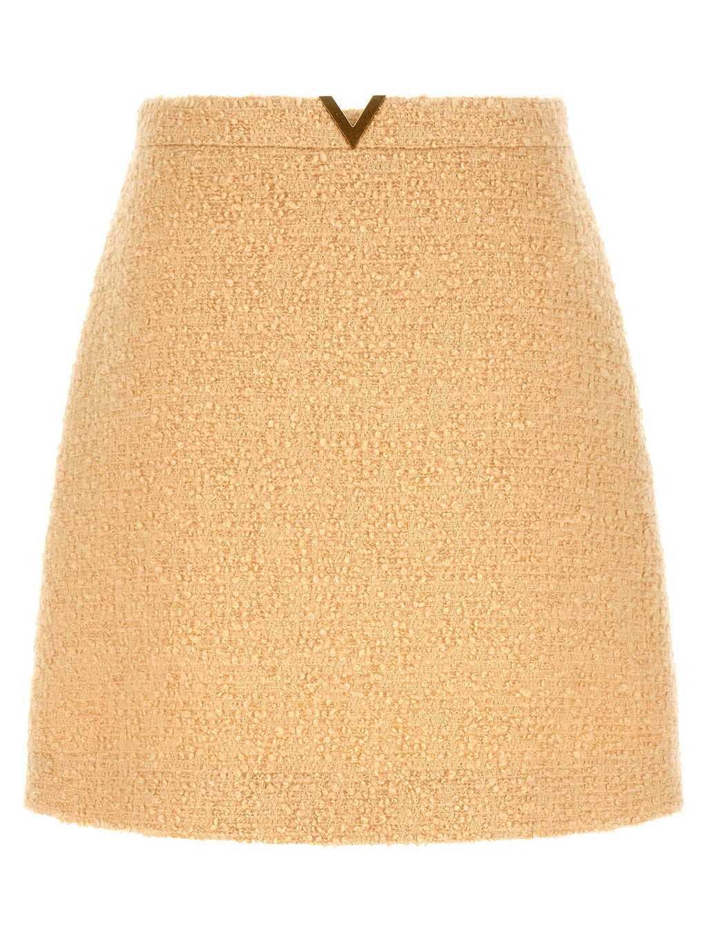 Valentino Garavani V Gold Skirt