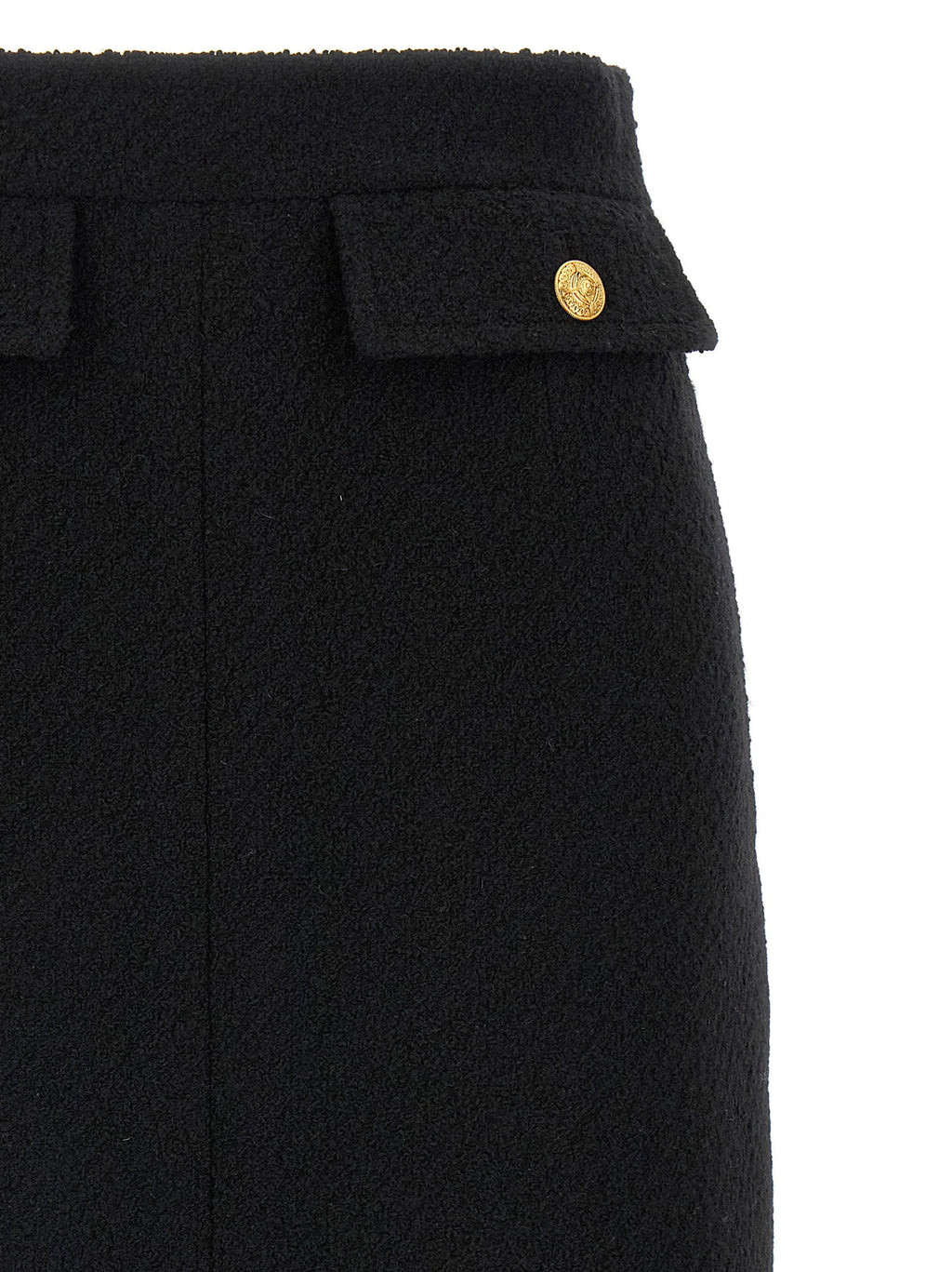 Chloé Bouclé Wool Skirt