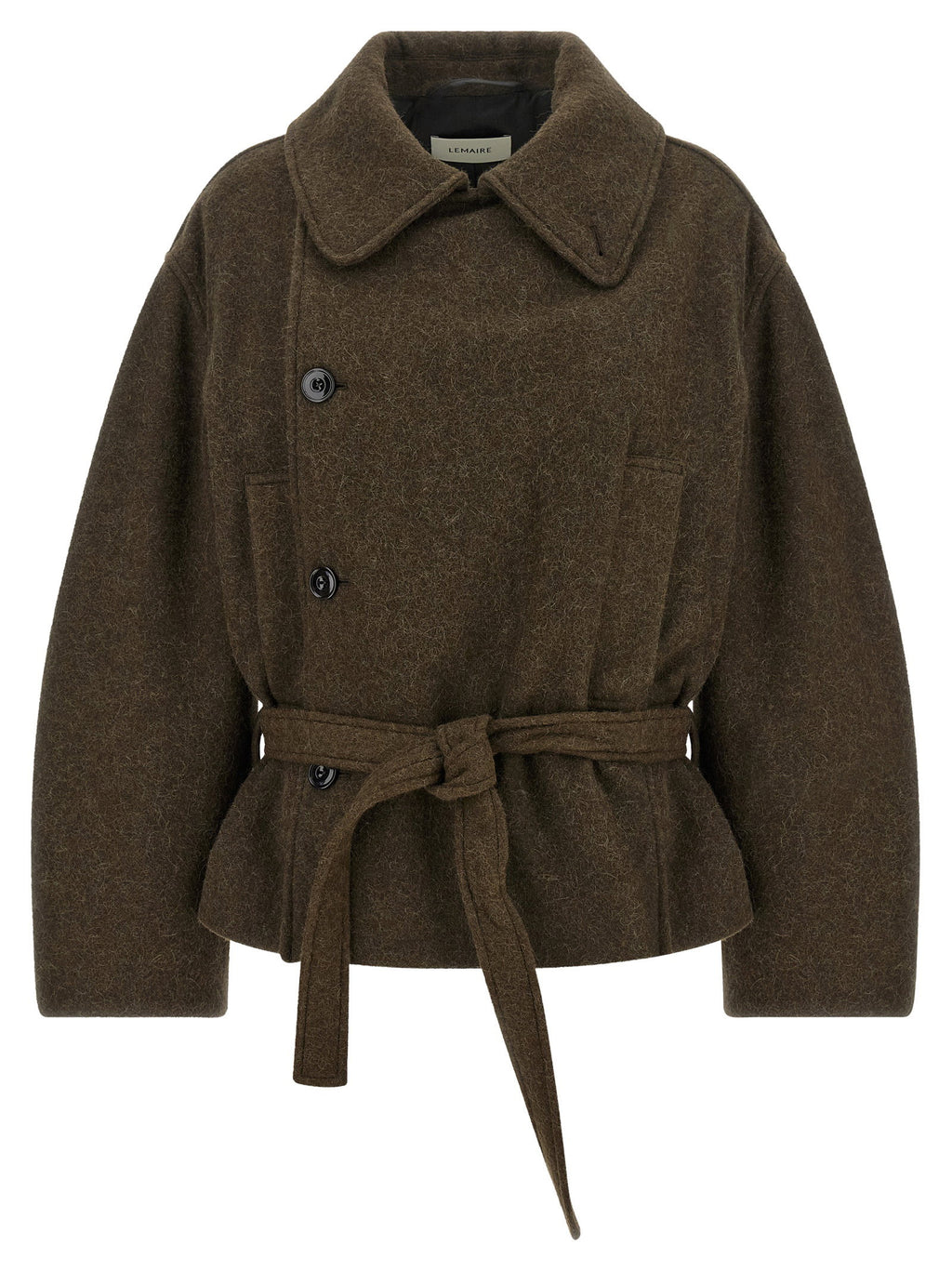 Lemaire Short Wrap Coat