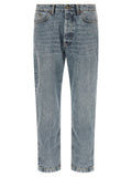 Riviera Project Tapered Leg Jeans