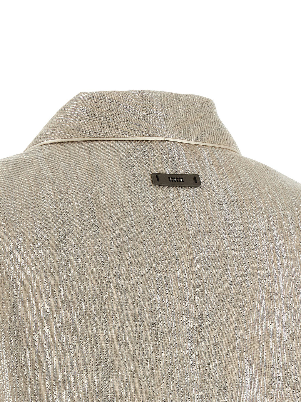 Peserico Lamé Thread Blazer