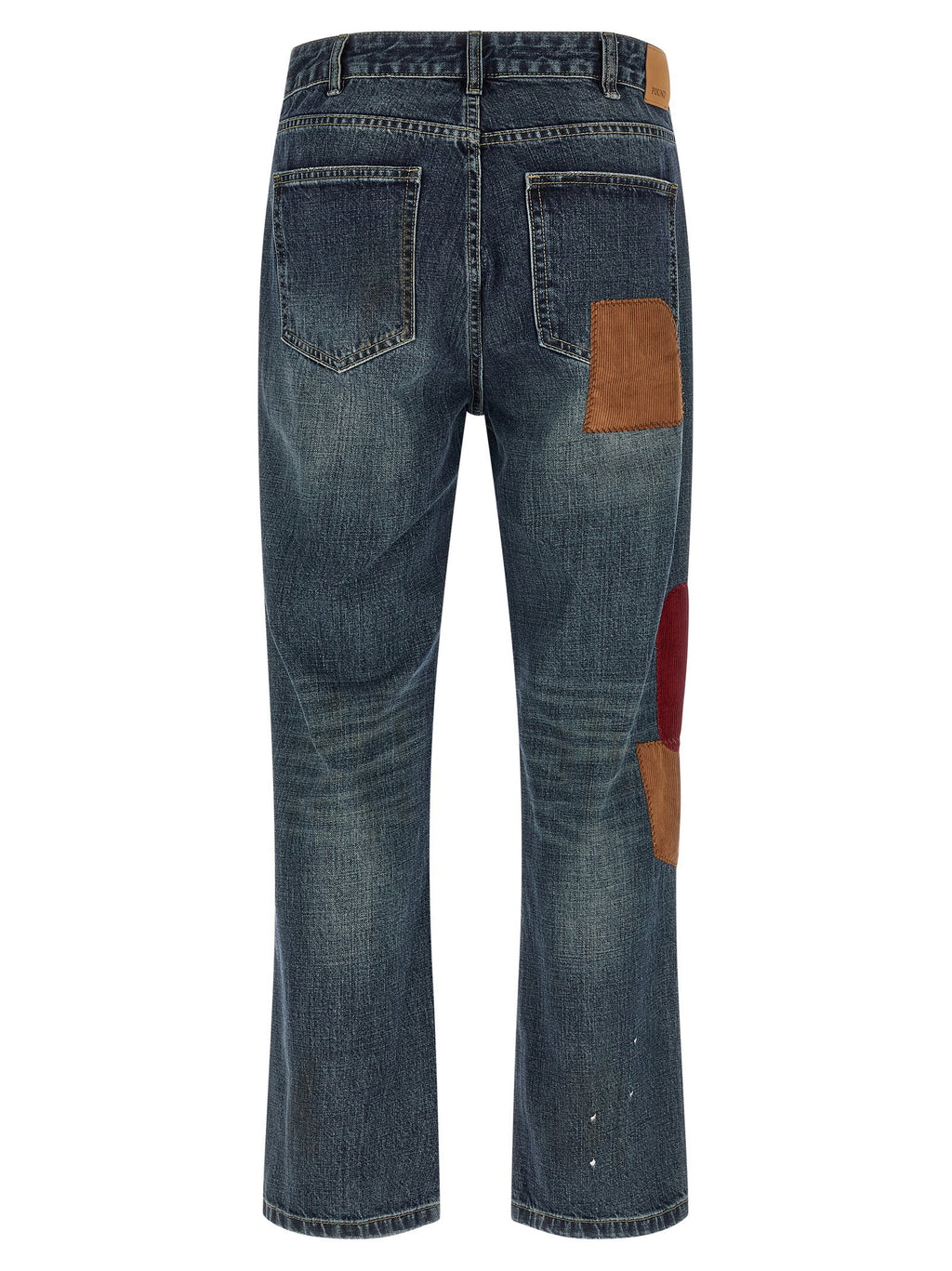 Found Patchwork Jeans