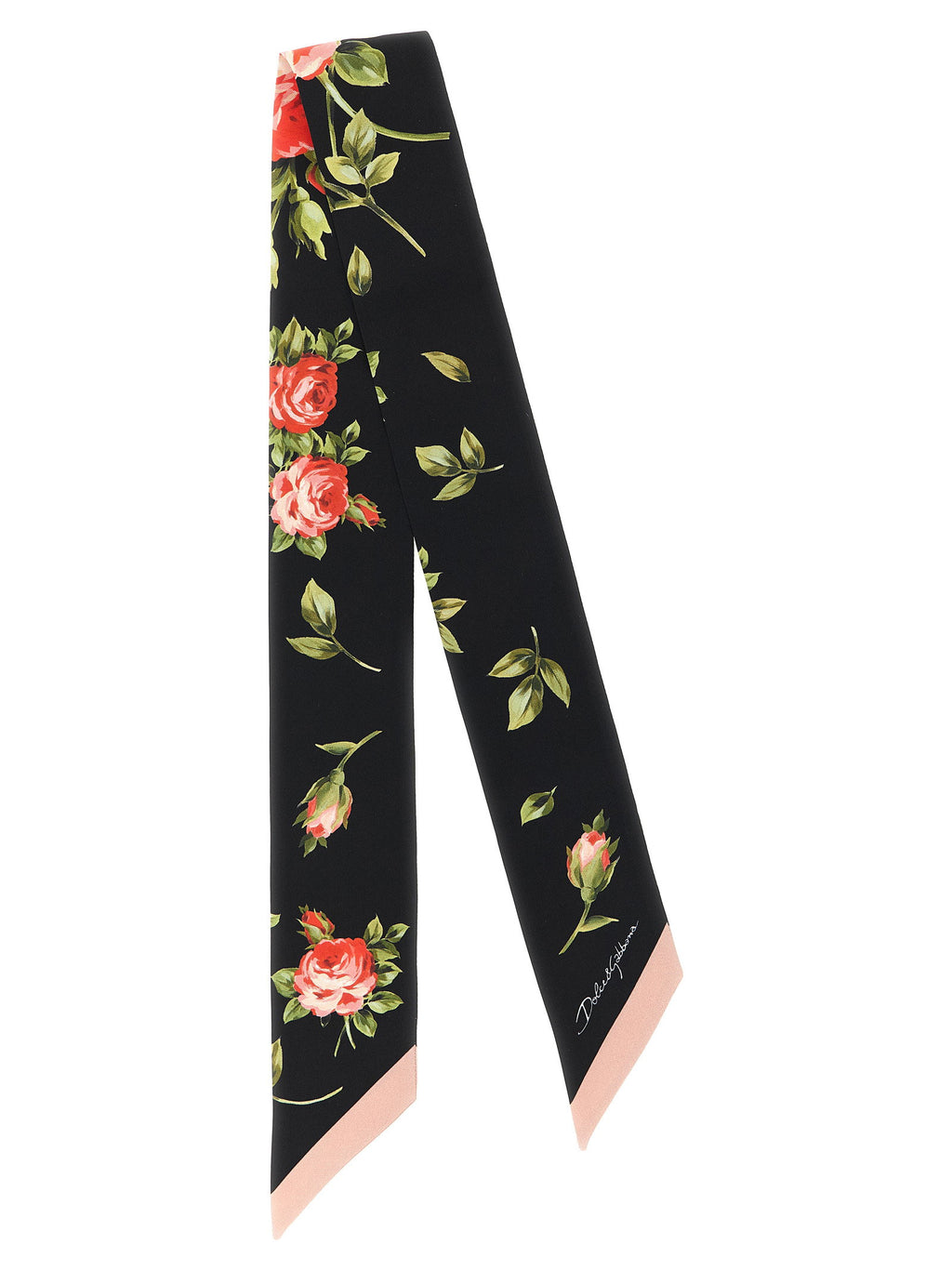 Dolce & Gabbana Bandeau Bouquet Rose
