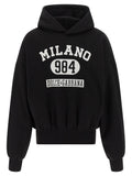 Dolce & Gabbana Flocked Print Hoodie