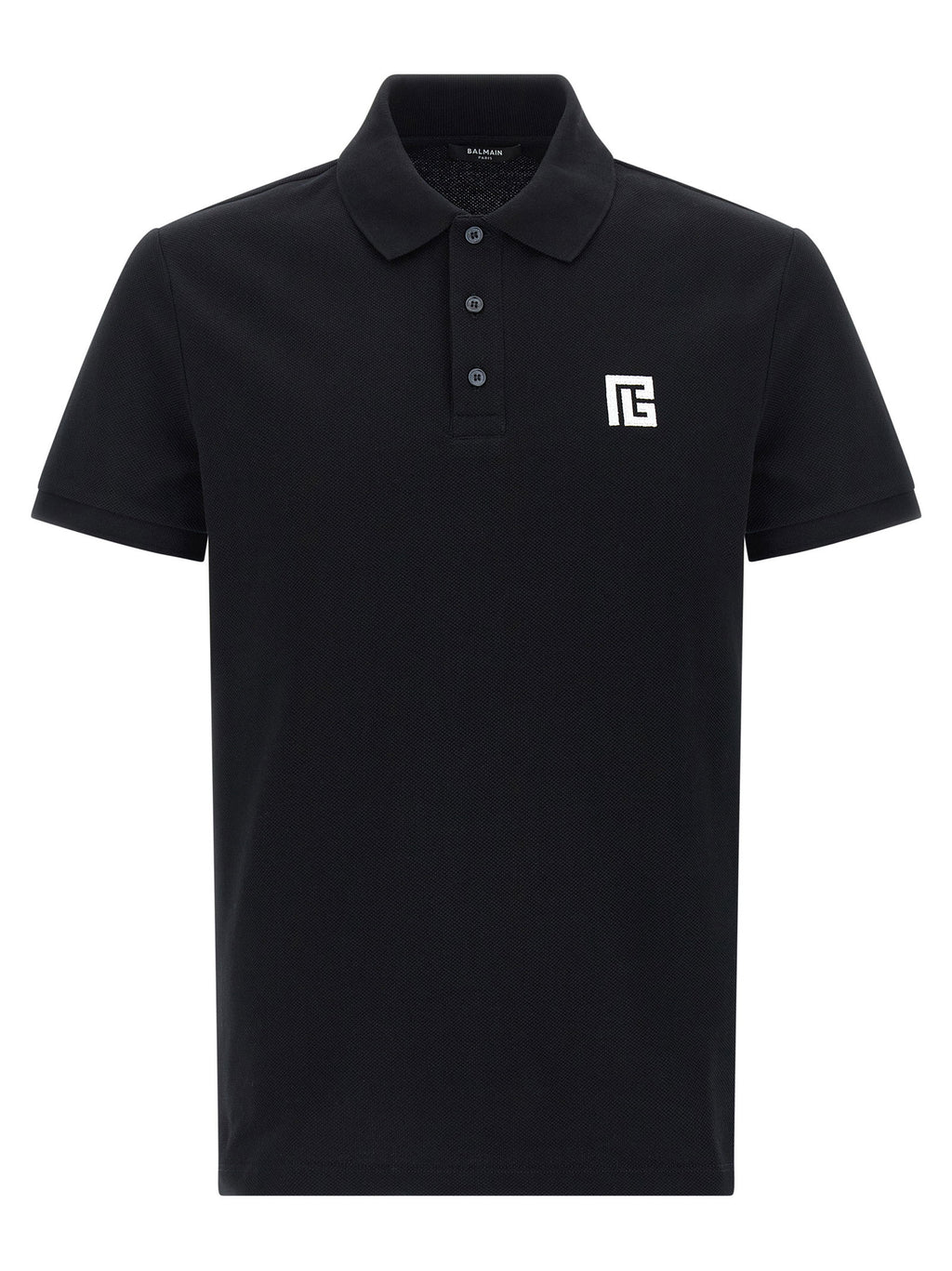 Balmain Embroidery Polo Shirt