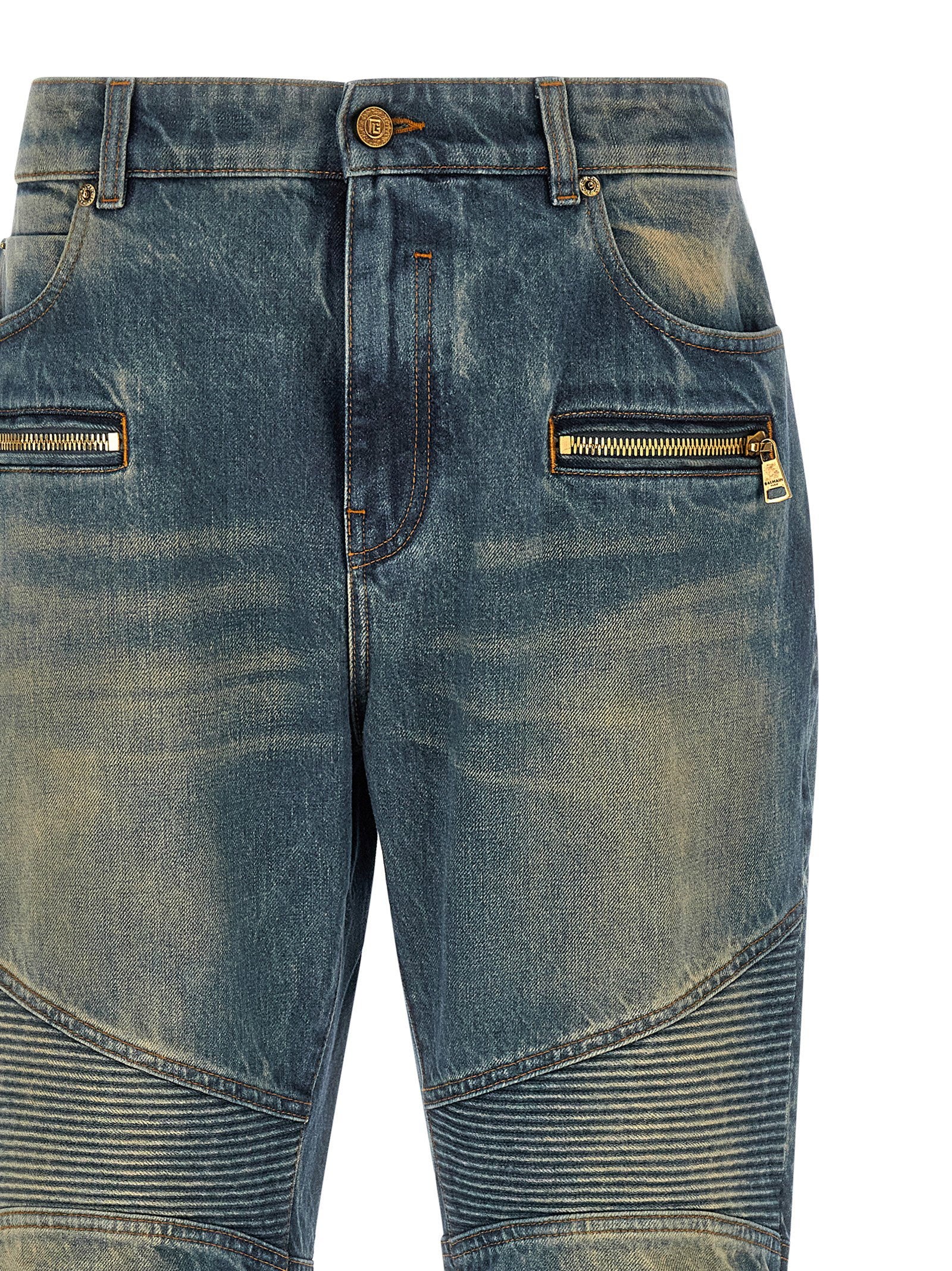 Balmain Biker Jeans