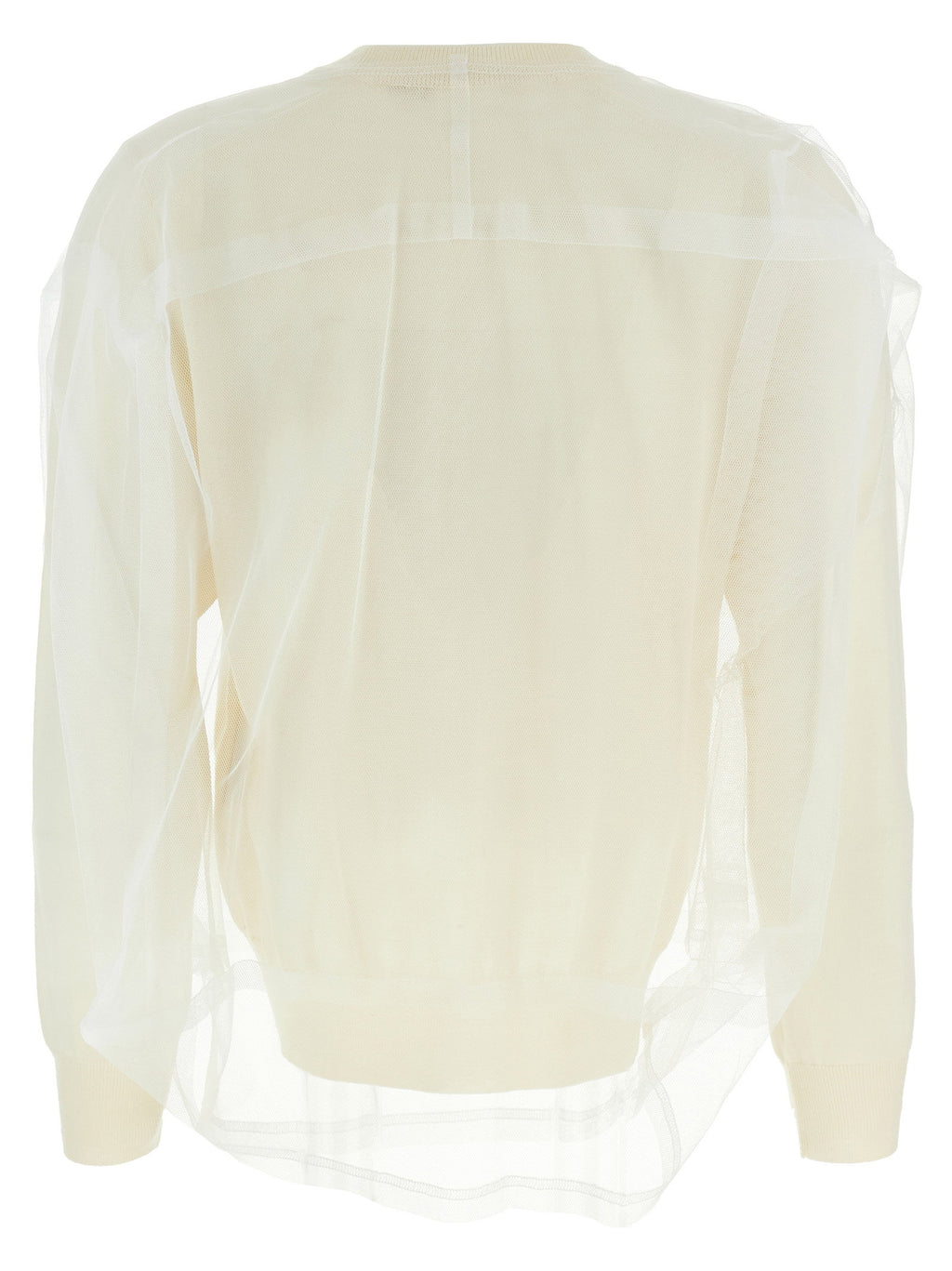 Comme Des Garcons Tulle Sweater