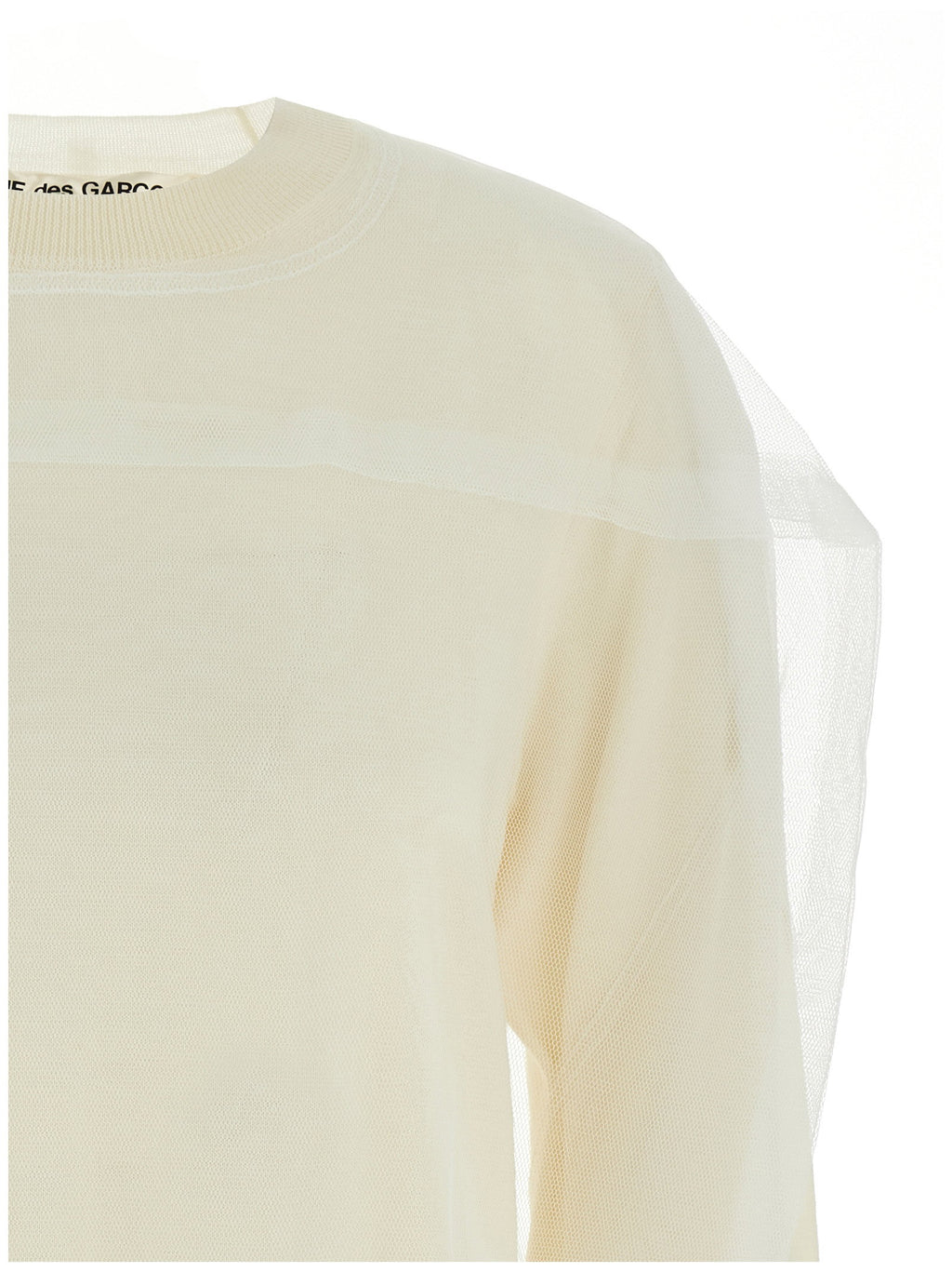 Comme Des Garcons Tulle Sweater