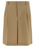 Ami Paris Fresh Wool Bermuda Shorts