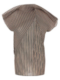 Issey Miyake Generic Stripes (machine Pleats) Top