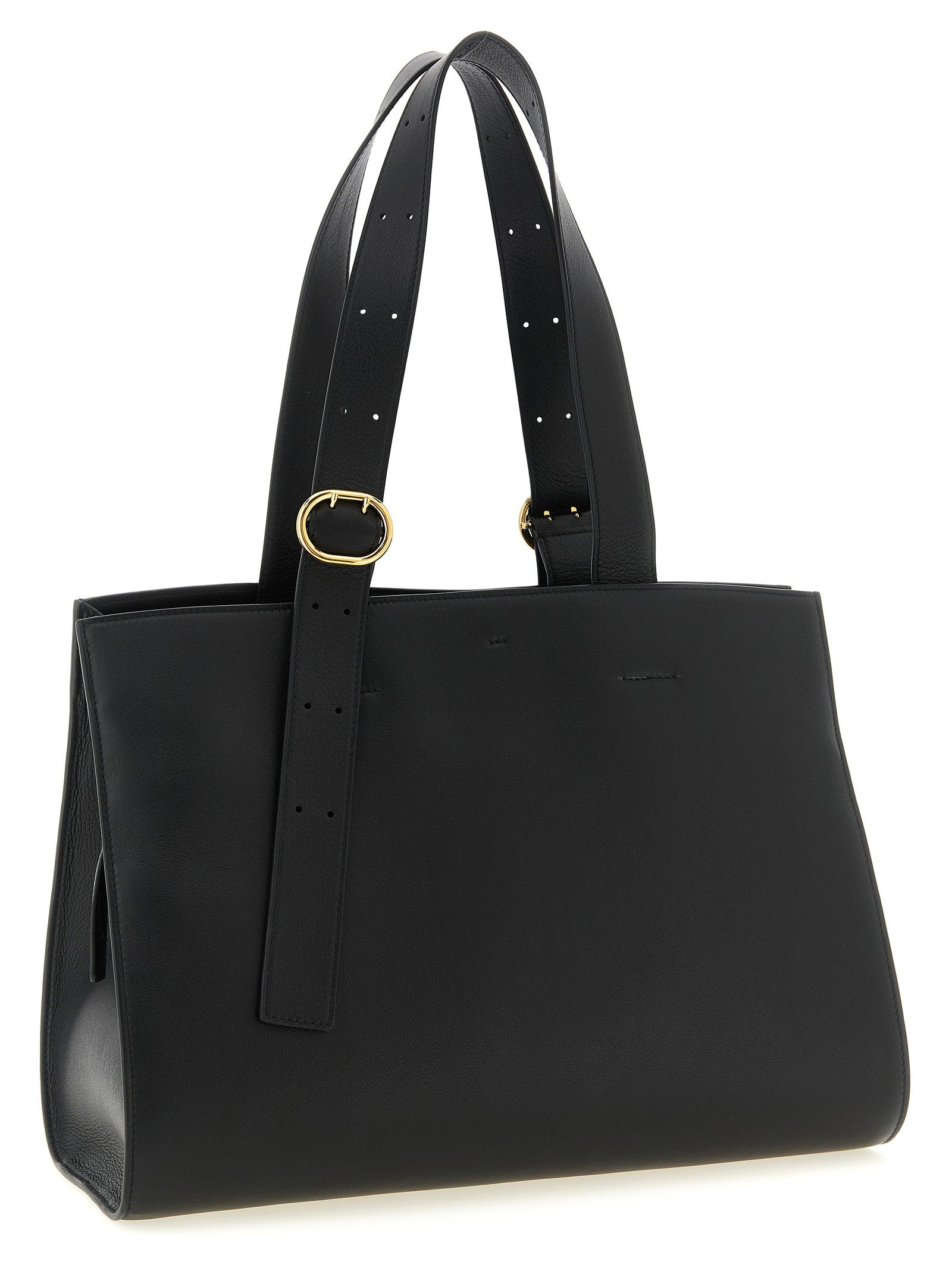 Jil Sander Cannolo Shopping Bag