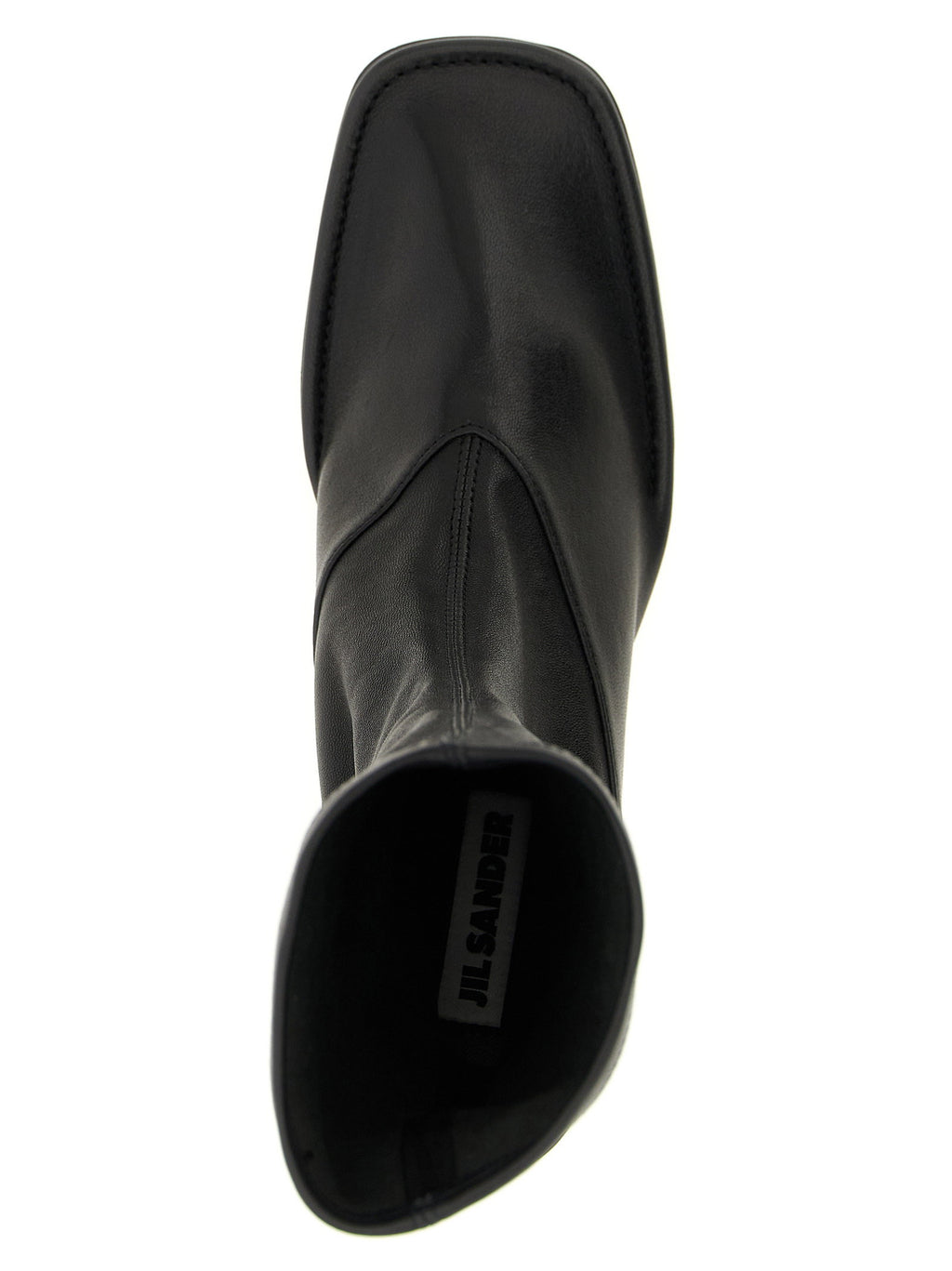 Jil Sander Nappa Ankle Boots