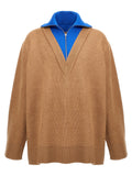 Jil Sander Half Zip Sweater