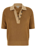 J.w.anderson Waffle Stitch Polo Shirt