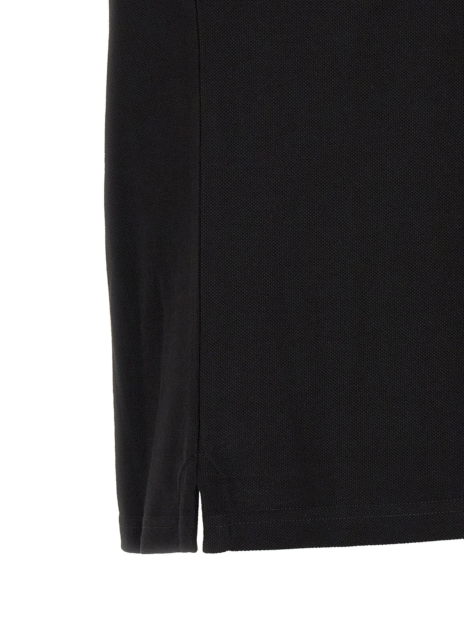 Moncler Tricolor Trim Polo Shirt