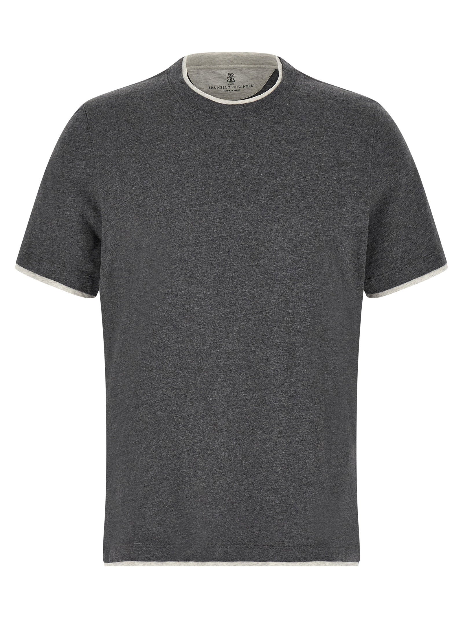 Brunello Cucinelli Double Layer T-shirt