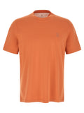 Brunello Cucinelli Logo Print T-shirt
