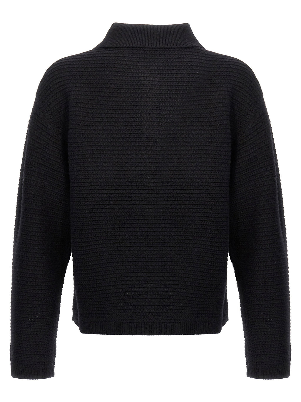 Purple Logo Embroidery Sweater