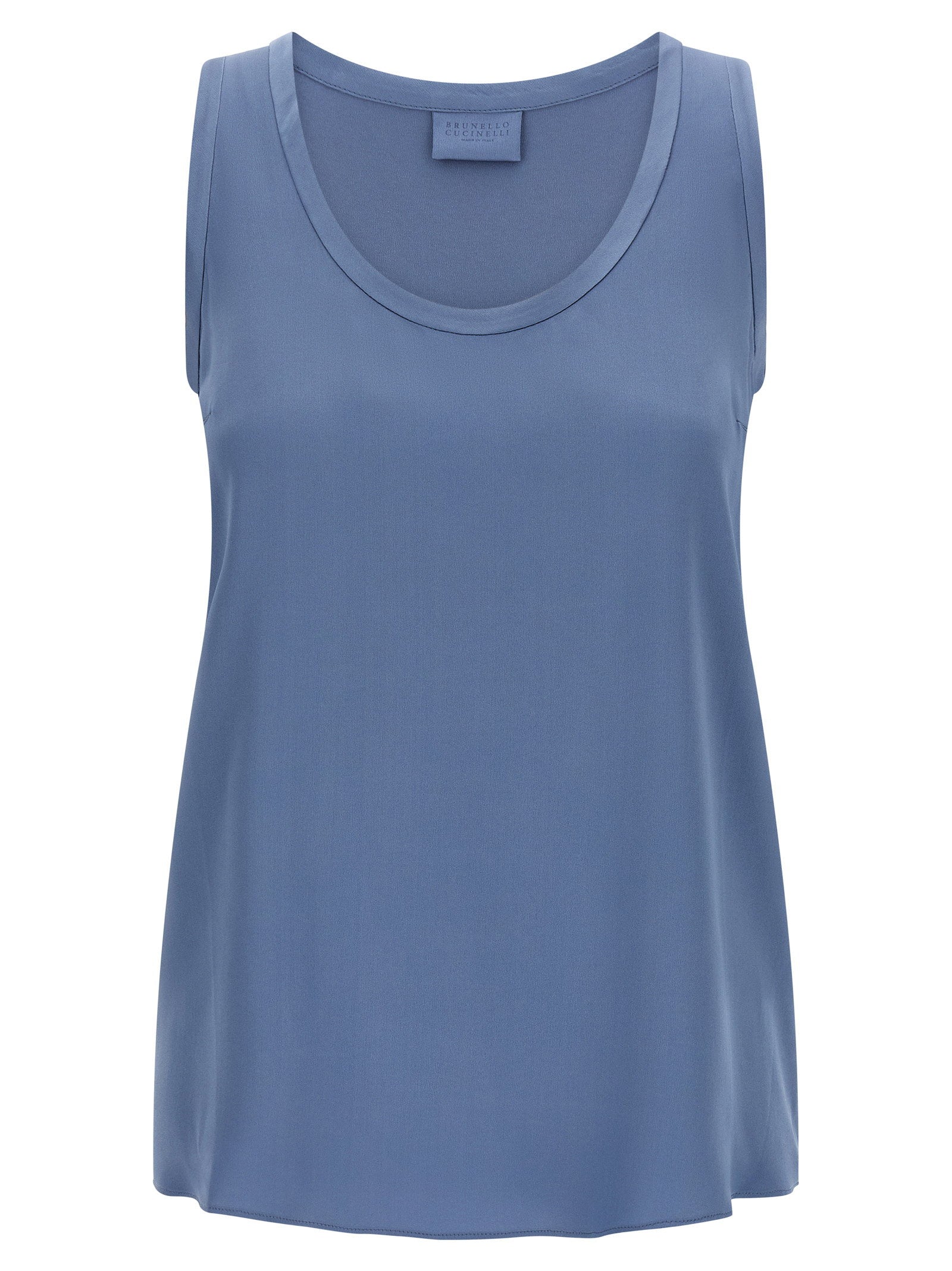 Brunello Cucinelli Satin Top