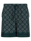 Casablanca Radiating Monogram Shorts