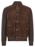 Brunello Cucinelli Suede Insert Jacket