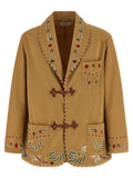 Bode Feather Runner Smoking Blazer