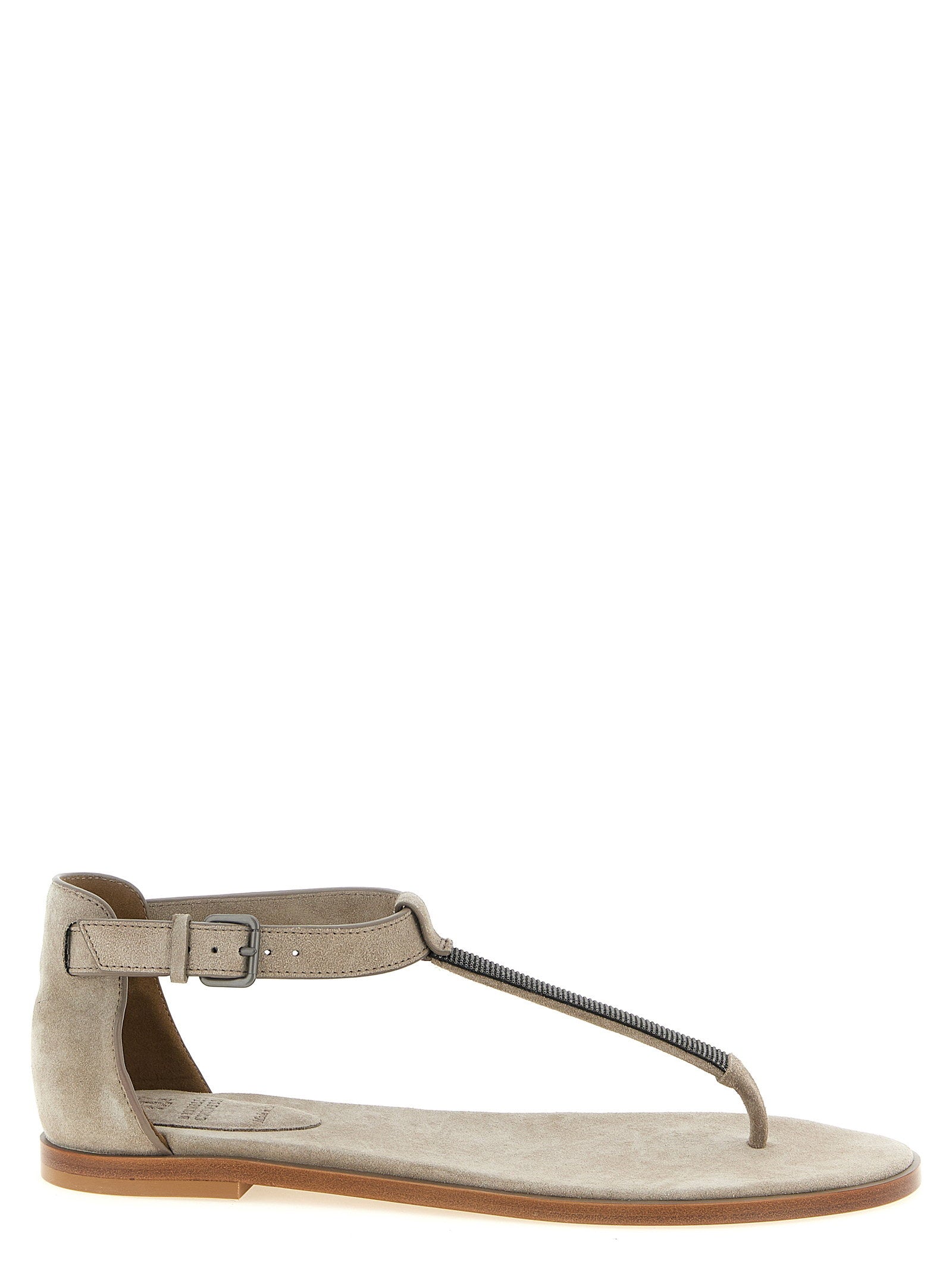 Brunello Cucinelli Precious Strap Sandals