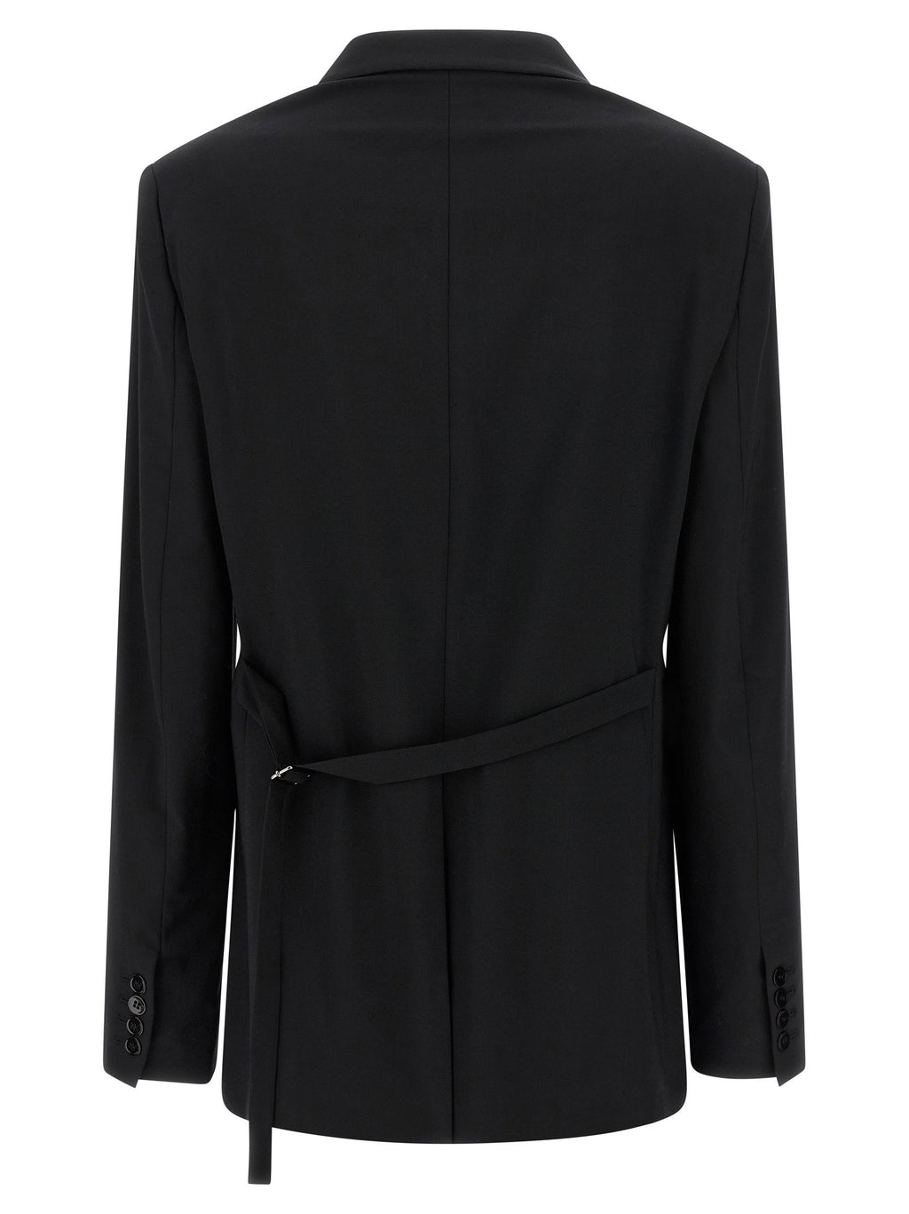 Nensi Dojaka Belt Blazer