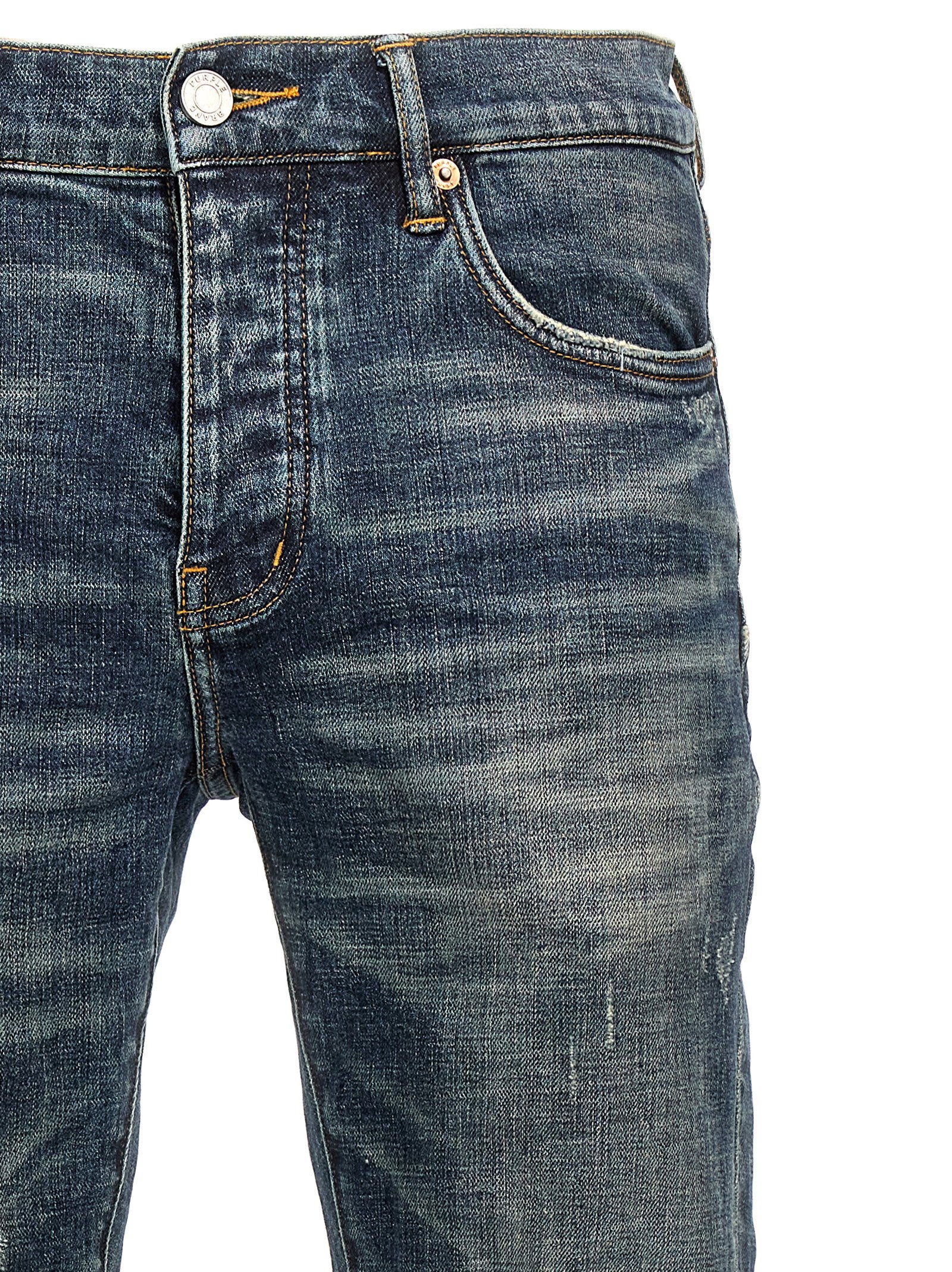 Purple 1 Year Dirty Fade Jeans
