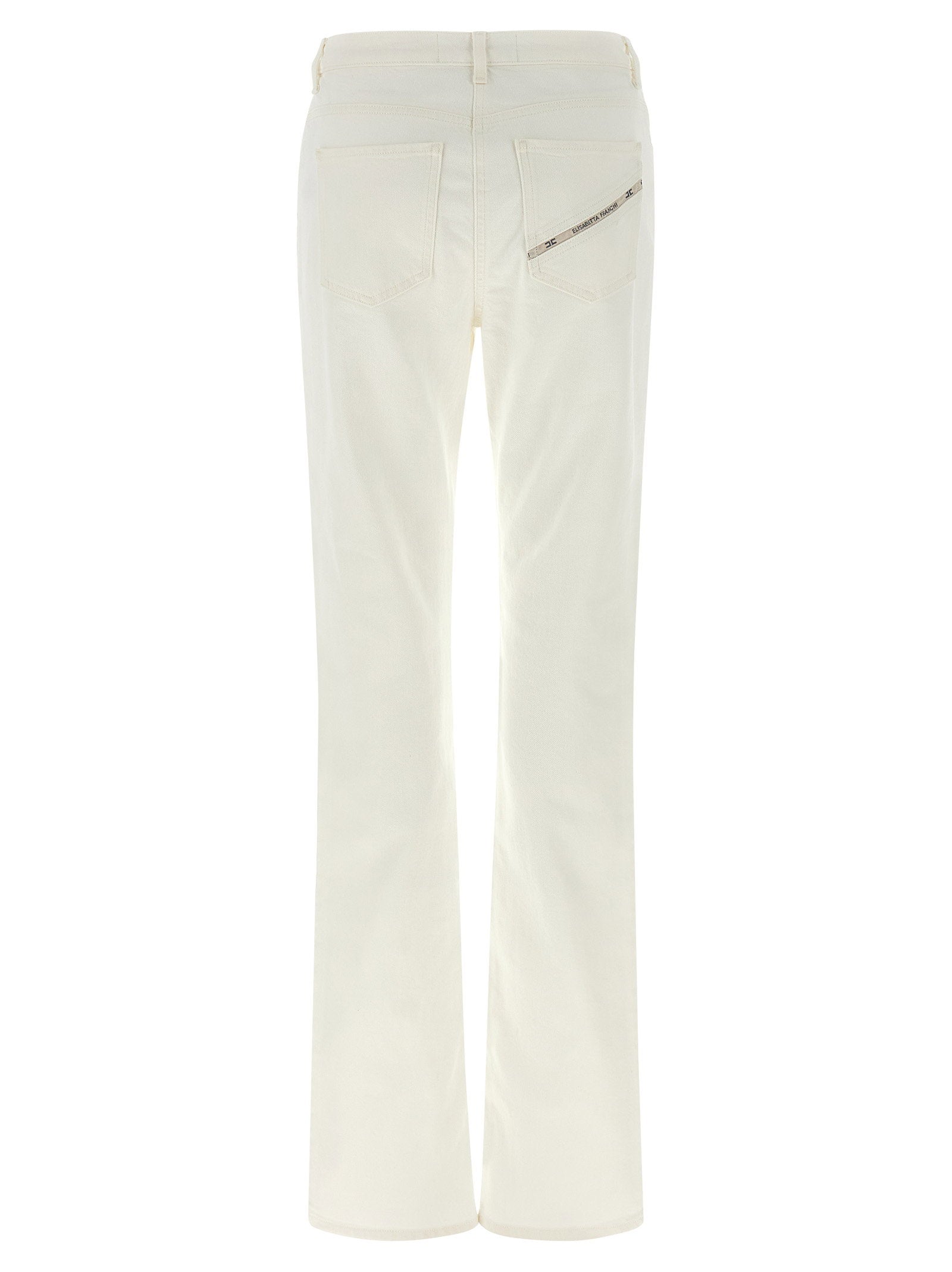 Elisabetta Franchi Jewel Padlock Jeans