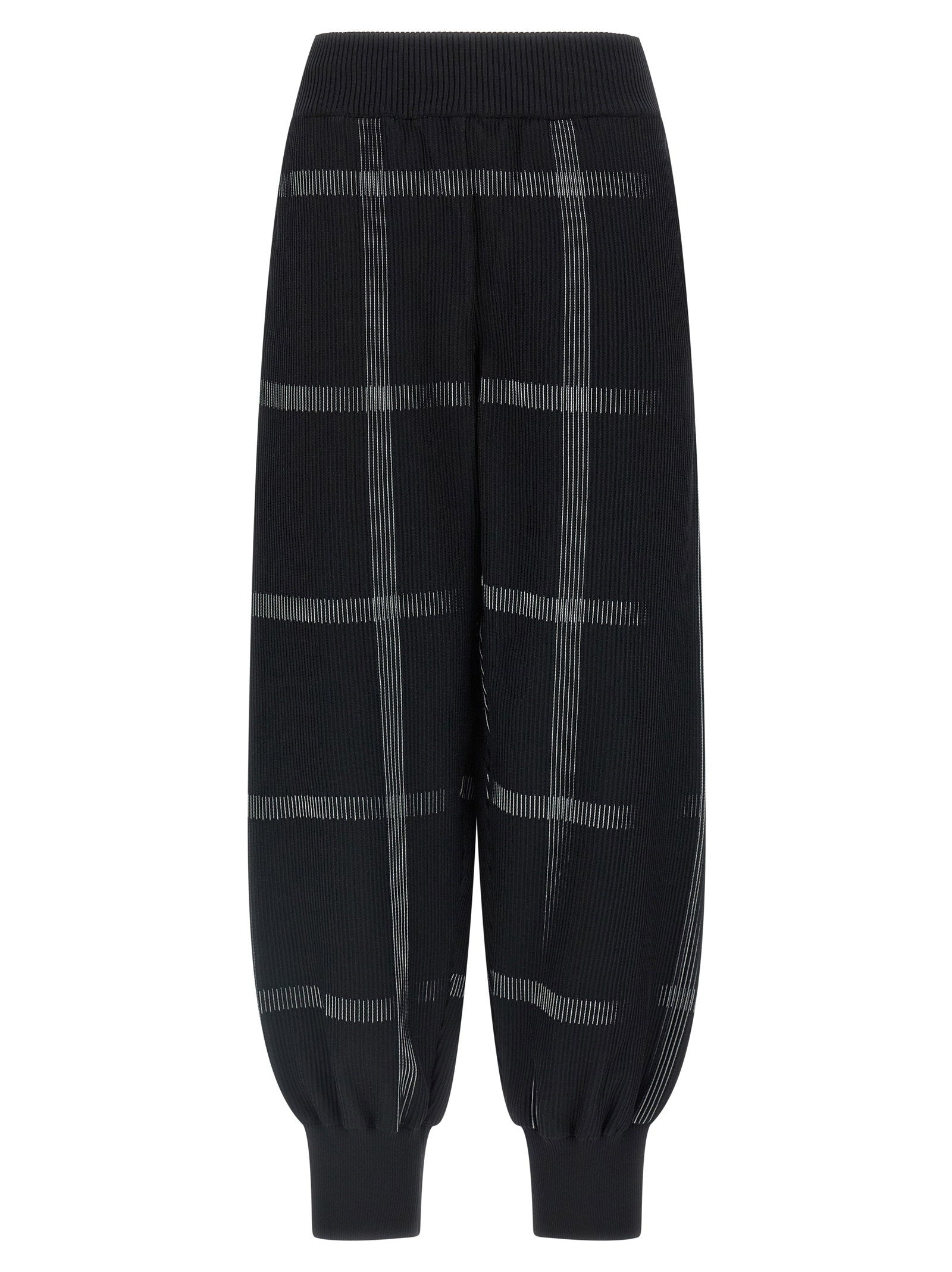 Pleats Please Issey Miyake Crossing Knit Pants