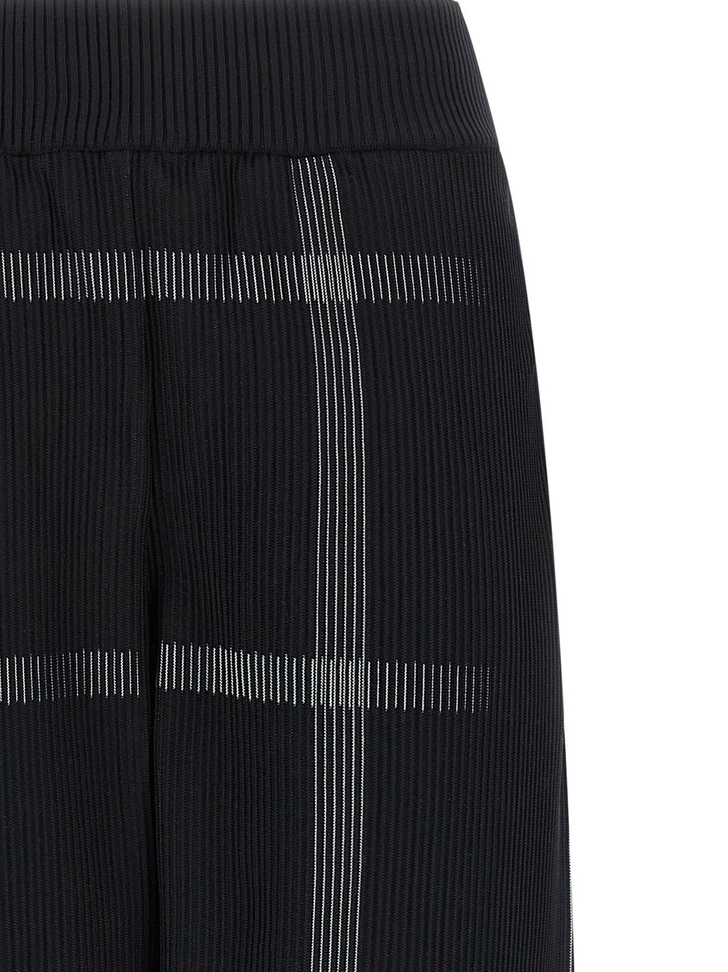 Pleats Please Issey Miyake Crossing Knit Pants