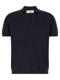 Riviera Project Open Collar Polo Shirt