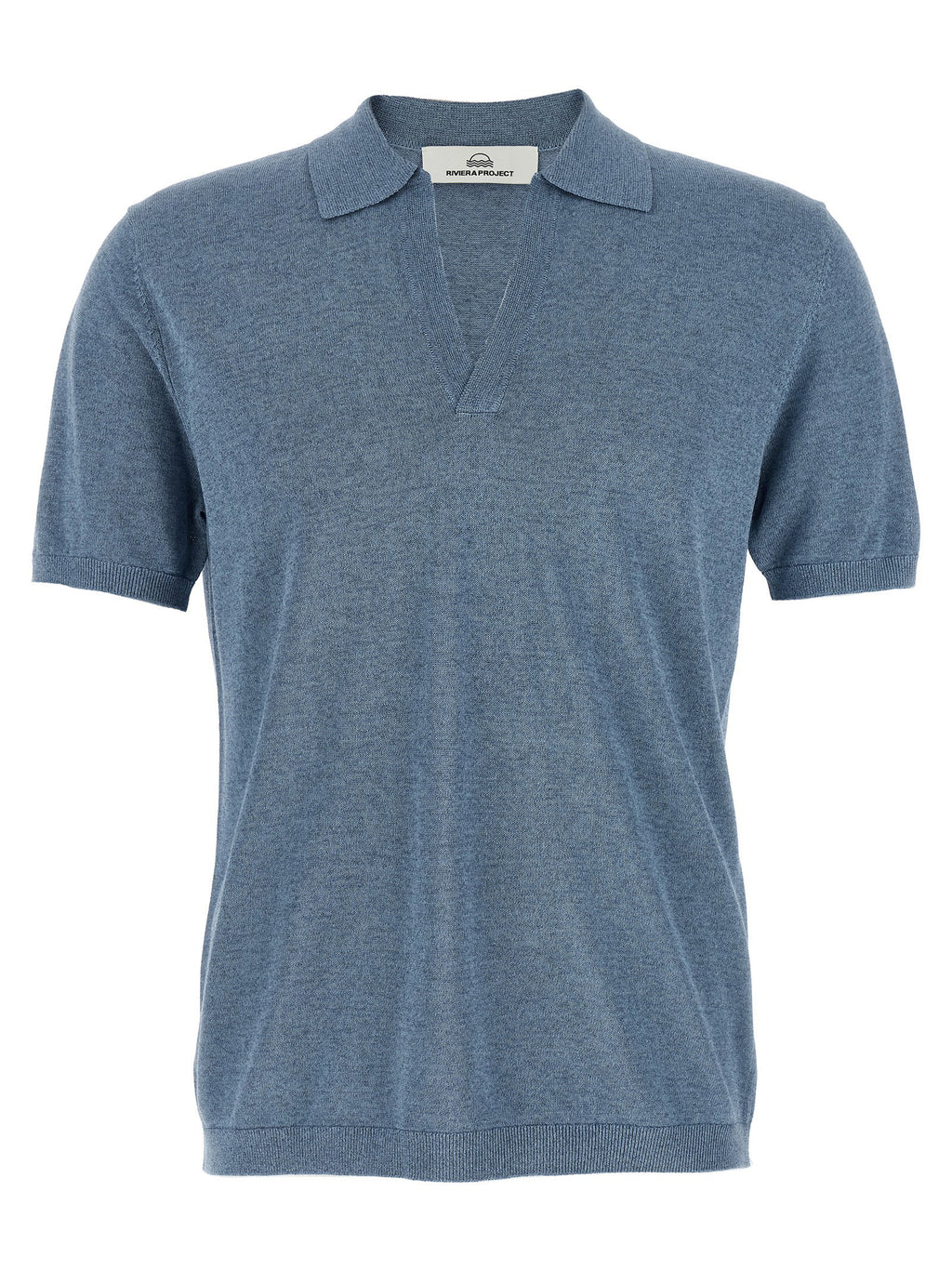 Riviera Project Open Collar Polo Shirt