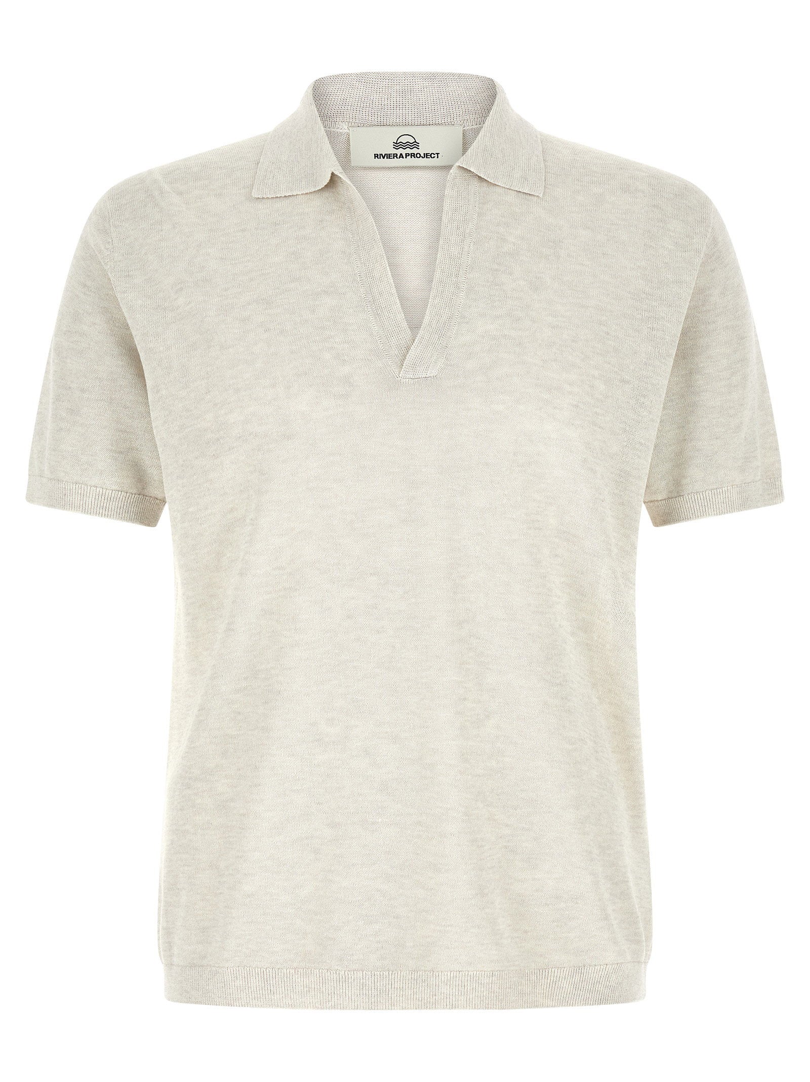 Riviera Project Open Collar Polo Shirt