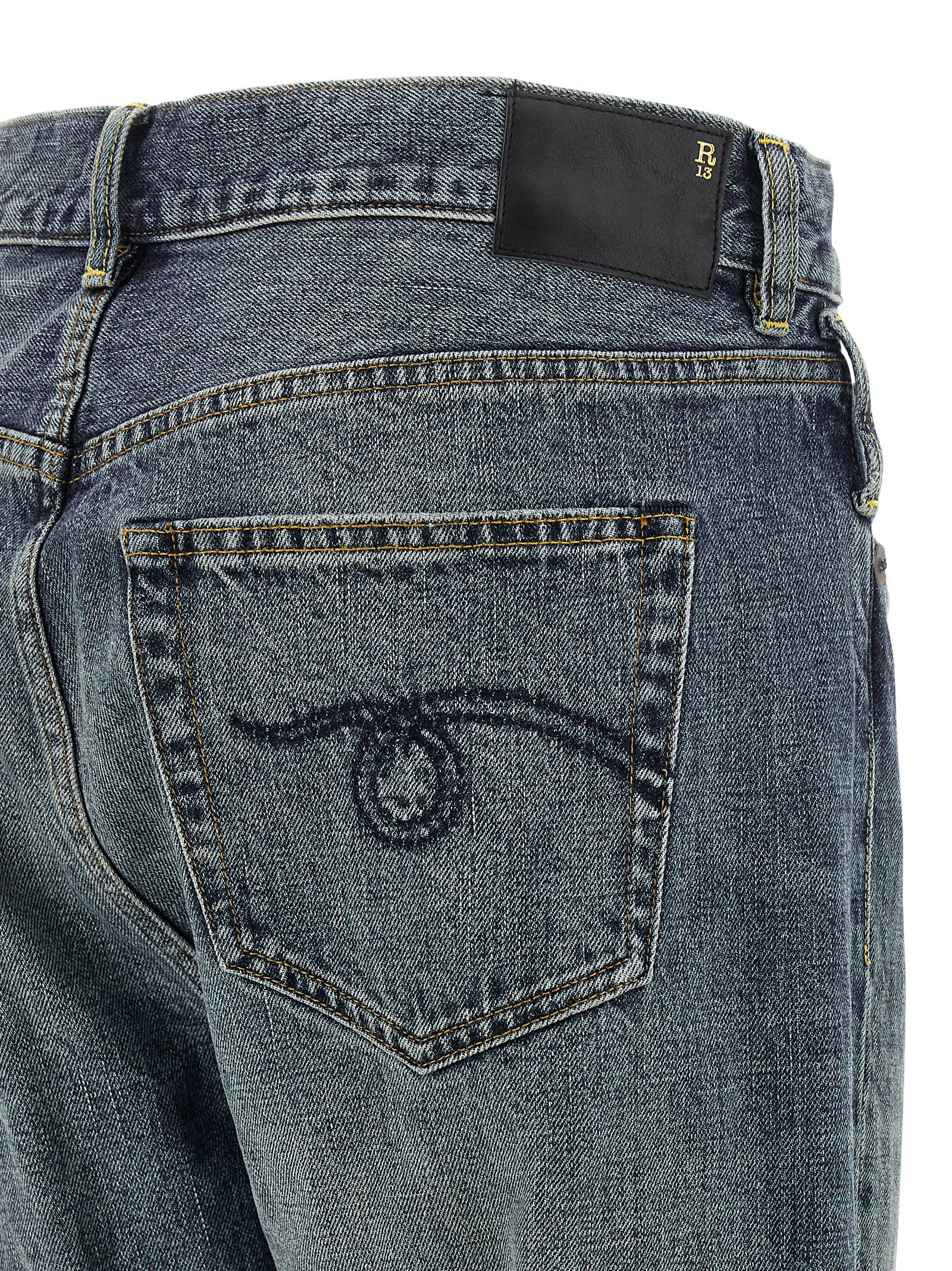 R13 Crossover Jeans